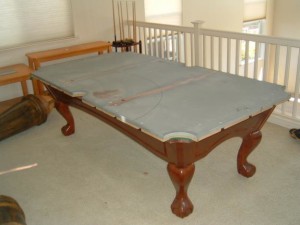 Naperville pool table moves correctly disassemble and reassemble your pool table.